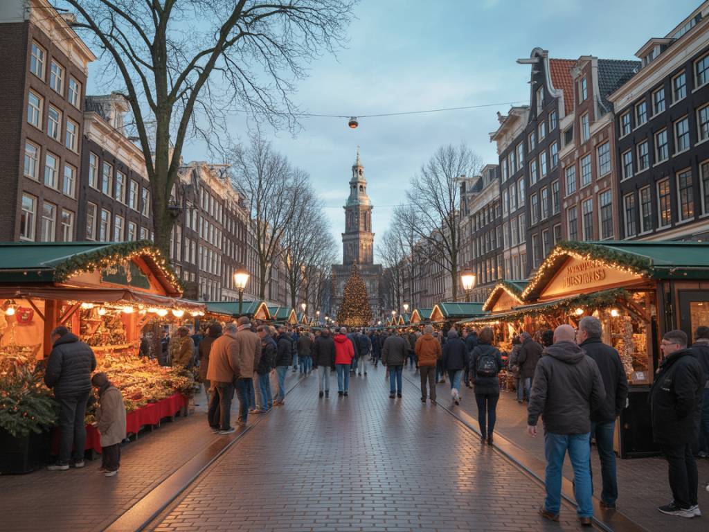 Amsterdam christmas market : les plus beaux marchés de noël pour un séjour féérique