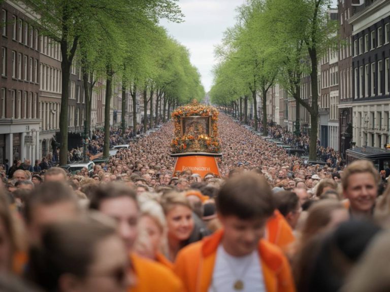 Fete du roi amsterdam : vivre le Koningsdag au rythme des foules orange