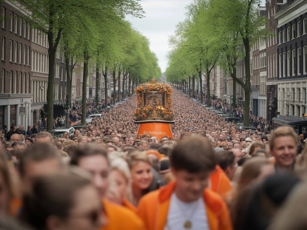 Fete du roi amsterdam : vivre le Koningsdag au rythme des foules orange