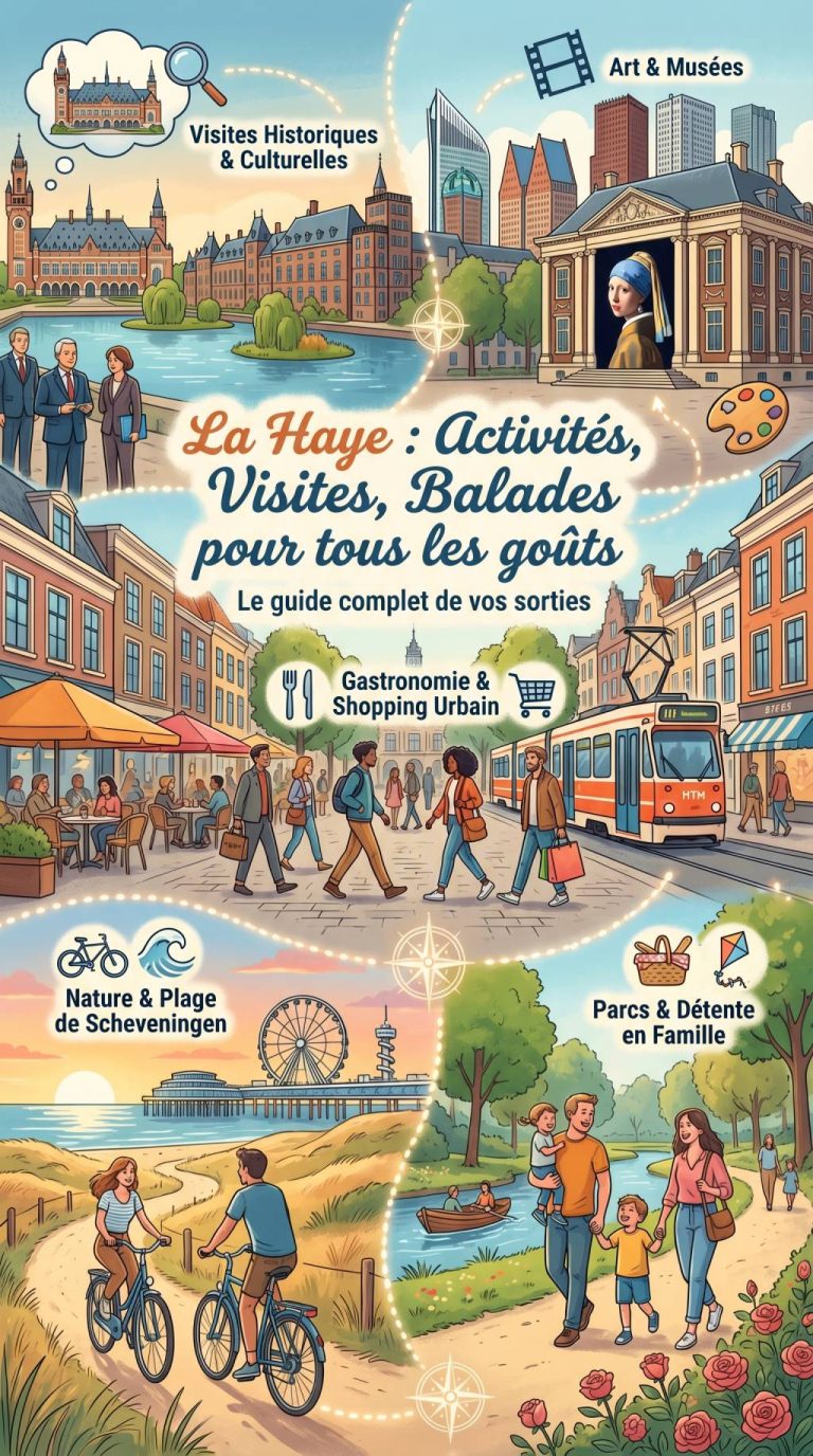 La Haye activités à découvrir : idées de visites, balades et sorties pour tous les goûts