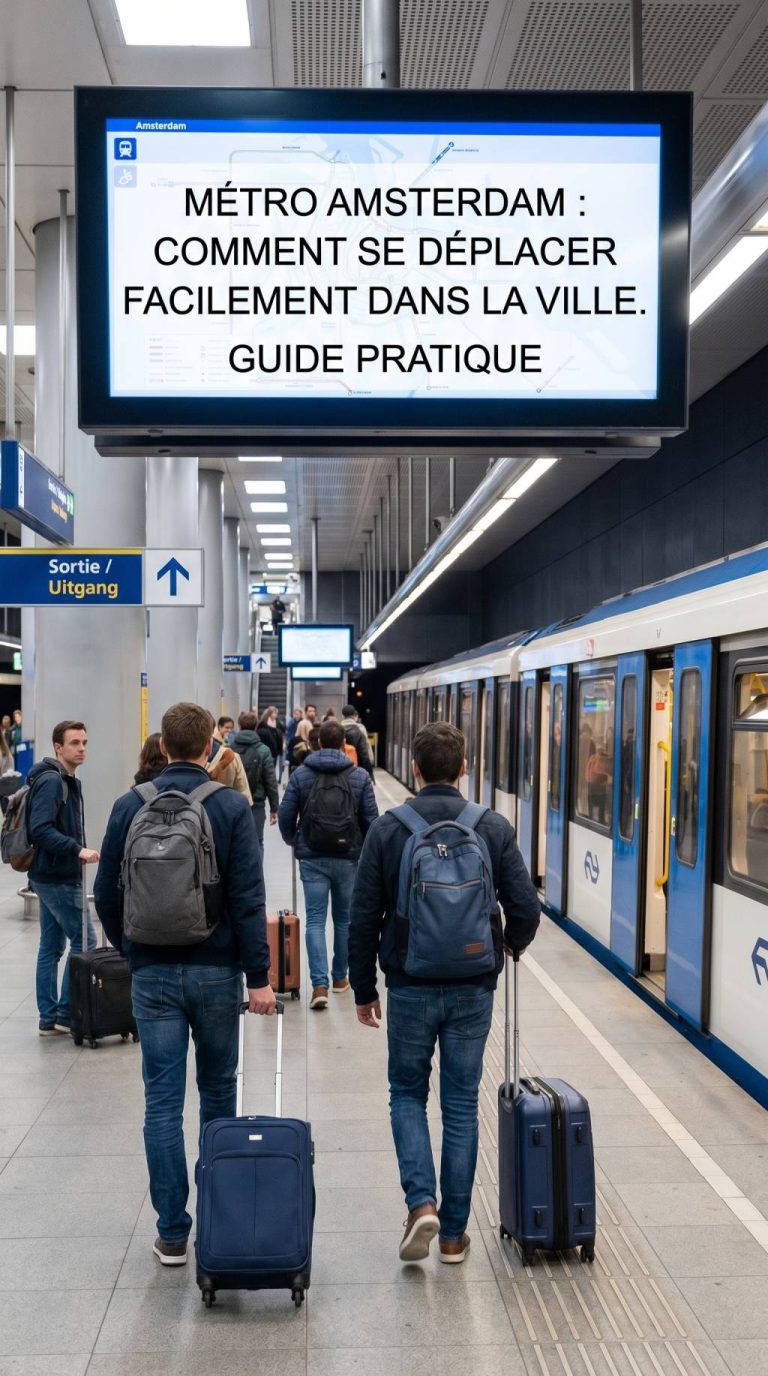 Métro Amsterdam : comment se déplacer facilement dans la ville