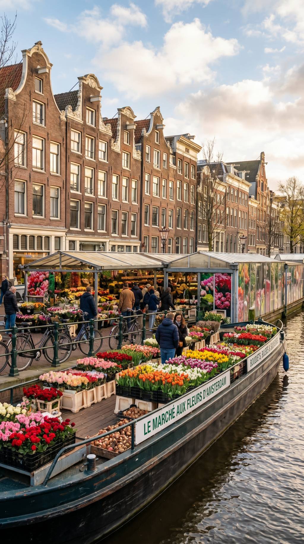 Marché au fleur à Amsterdam