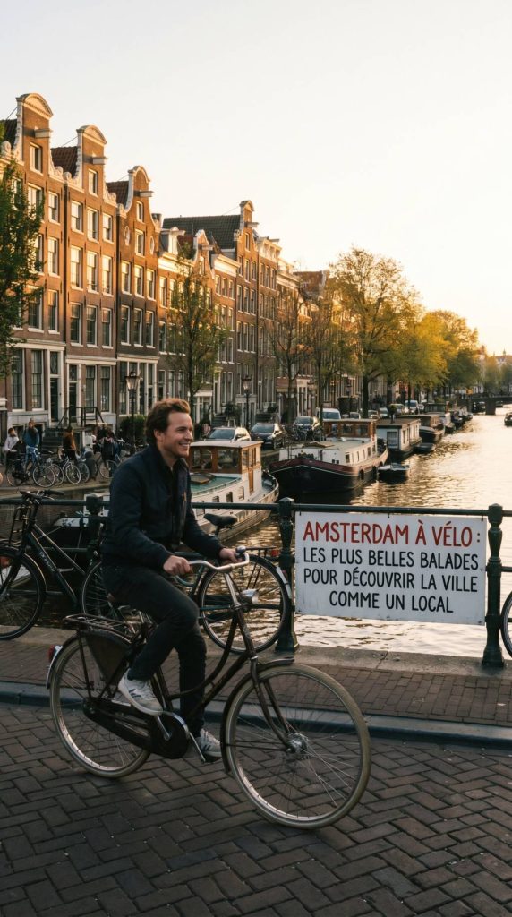 Amsterdam à vélo : les plus belles balades pour découvrir la ville comme un local