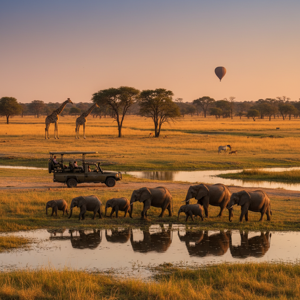 Budget voyage au botswana : combien prévoir