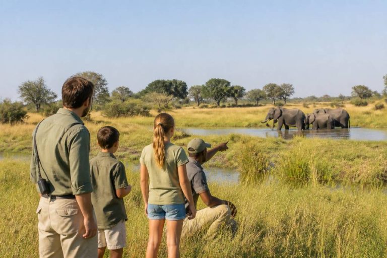 Voyage famille Botswana : vivre un safari sur mesure avec Hors Pistes afrique australe